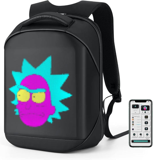 Customizable LED Backpack Controlled by Phone App